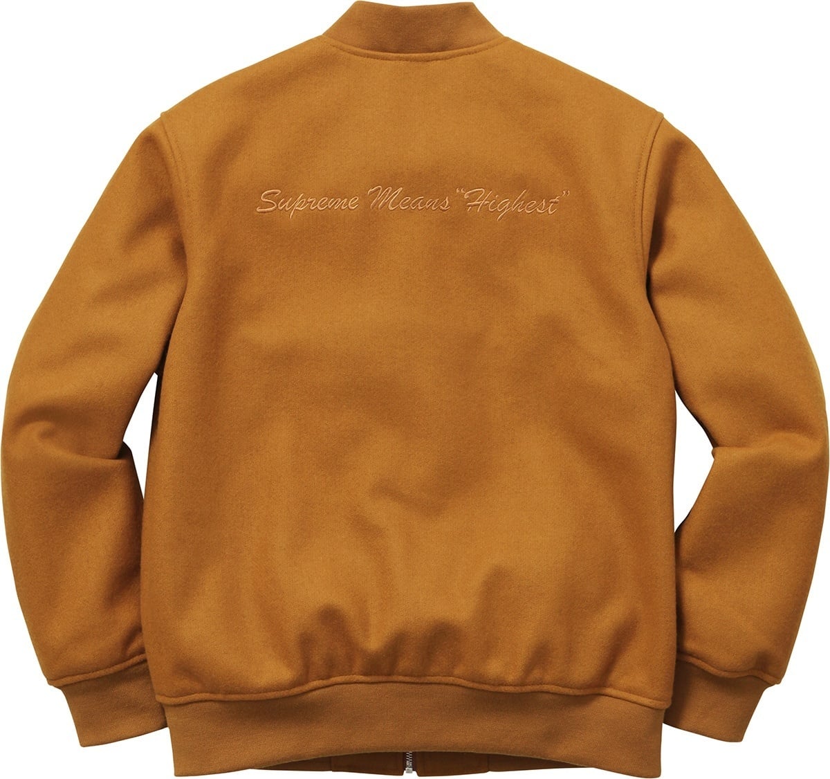 Old English Zip Varsity Jacket view 8